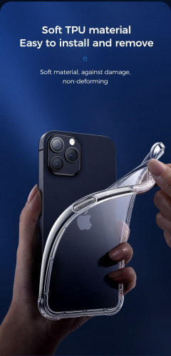 جراب ايفون 12 ميني شفاف JR-BP778