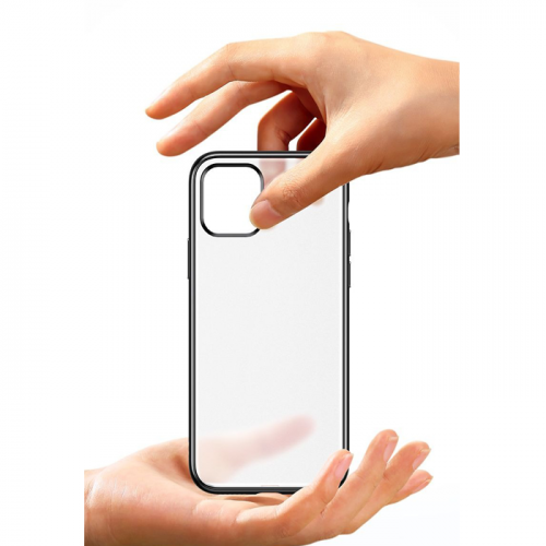 جراب JR-BP607 لهاتف آيفون 11 برو ماكس 6.5 بوصة - فضي