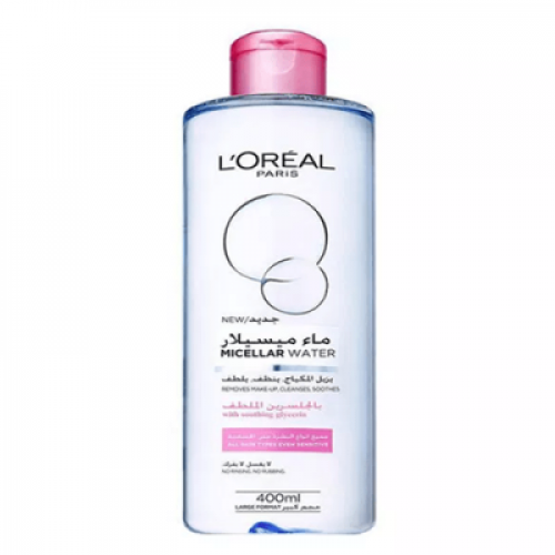 لوريال باريس - ماء ميسيلار مزيل للمكياج 400 مل
