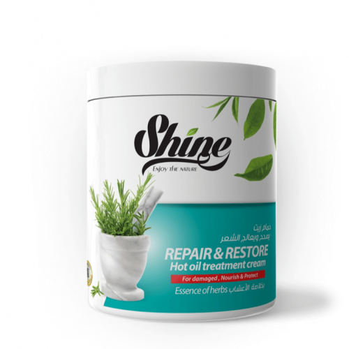 حمام زيت الكيراتين بالأعشاب  1000 مل شاين