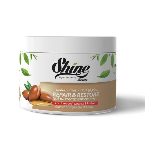 حمام زيت الأرجان 500 مل شاين