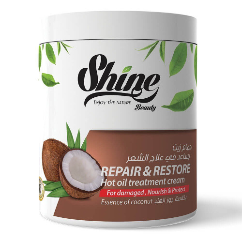 حمام زيت جوز الهند 1000 مل شاين