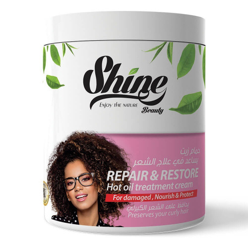 حمام زيت الكيرلي 1000 مل شاين