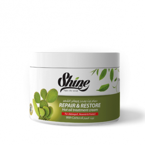 حمام زيت الكيراتين بالصبار 500 مل شاين