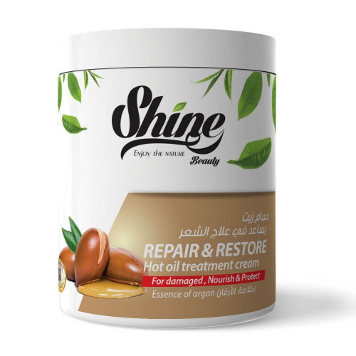 حمام زيت الأرجان  1000 مل شاين