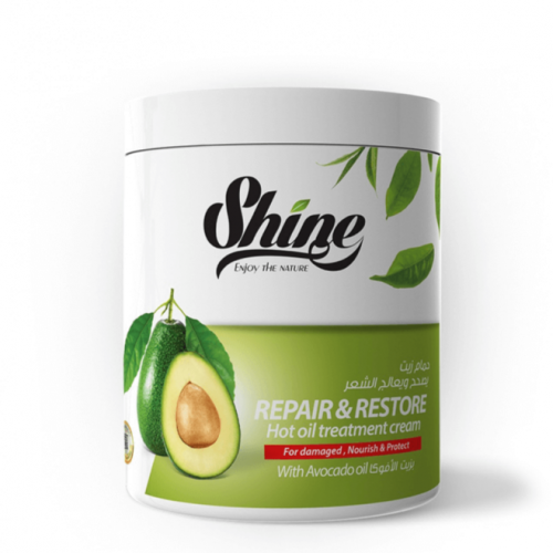 حمام زيت الكيراتين بالأفوكادو 1000 مل شاين