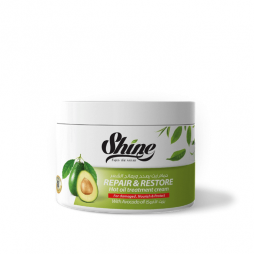 حمام زيت الكيراتين بالأفوكادو 500 مل شاين